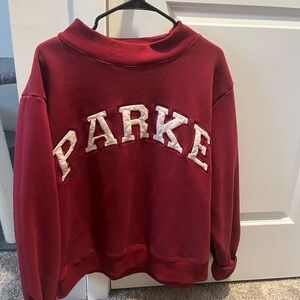 SOLDOUT PARKE mockneck sweatshirt